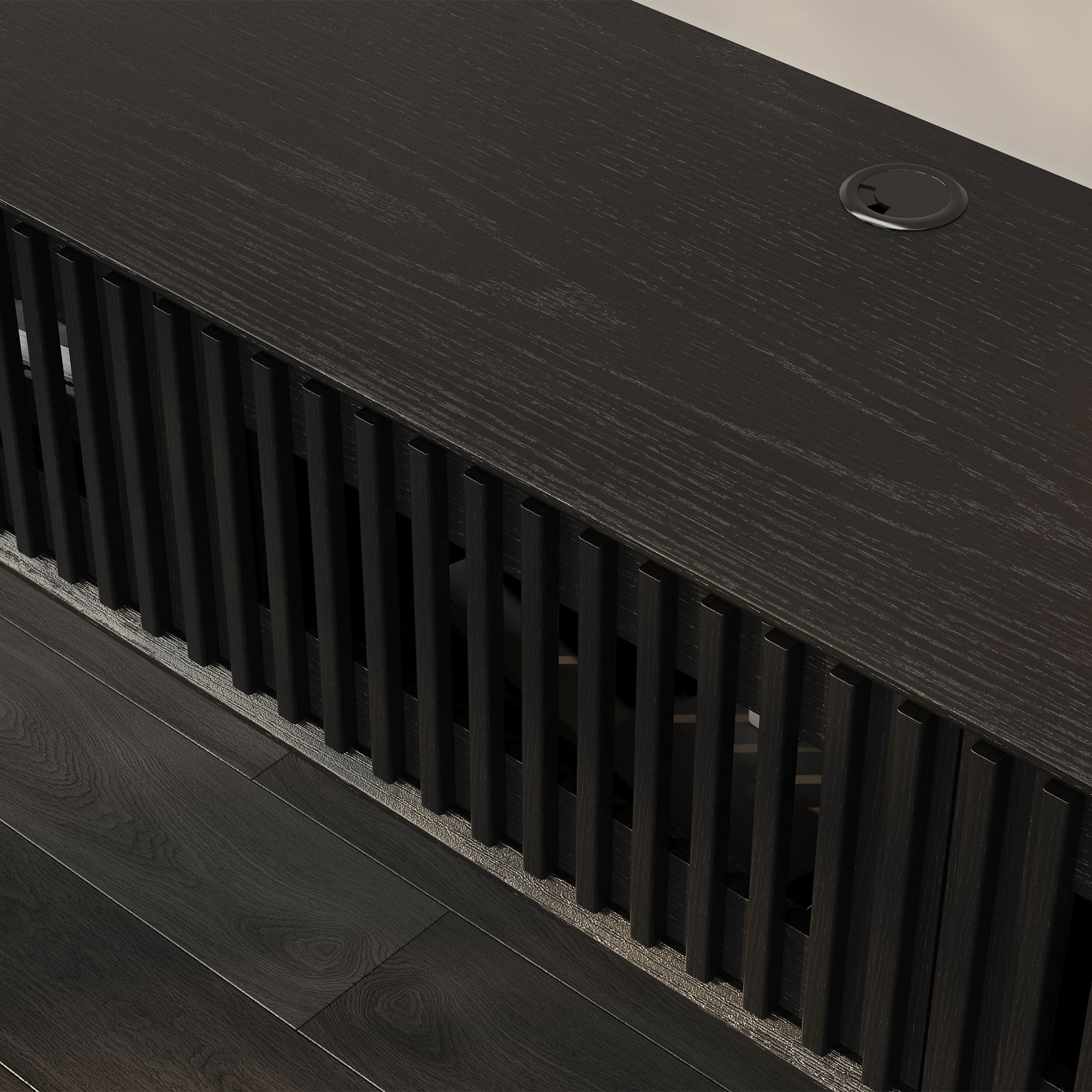 Black MDF TV Stands