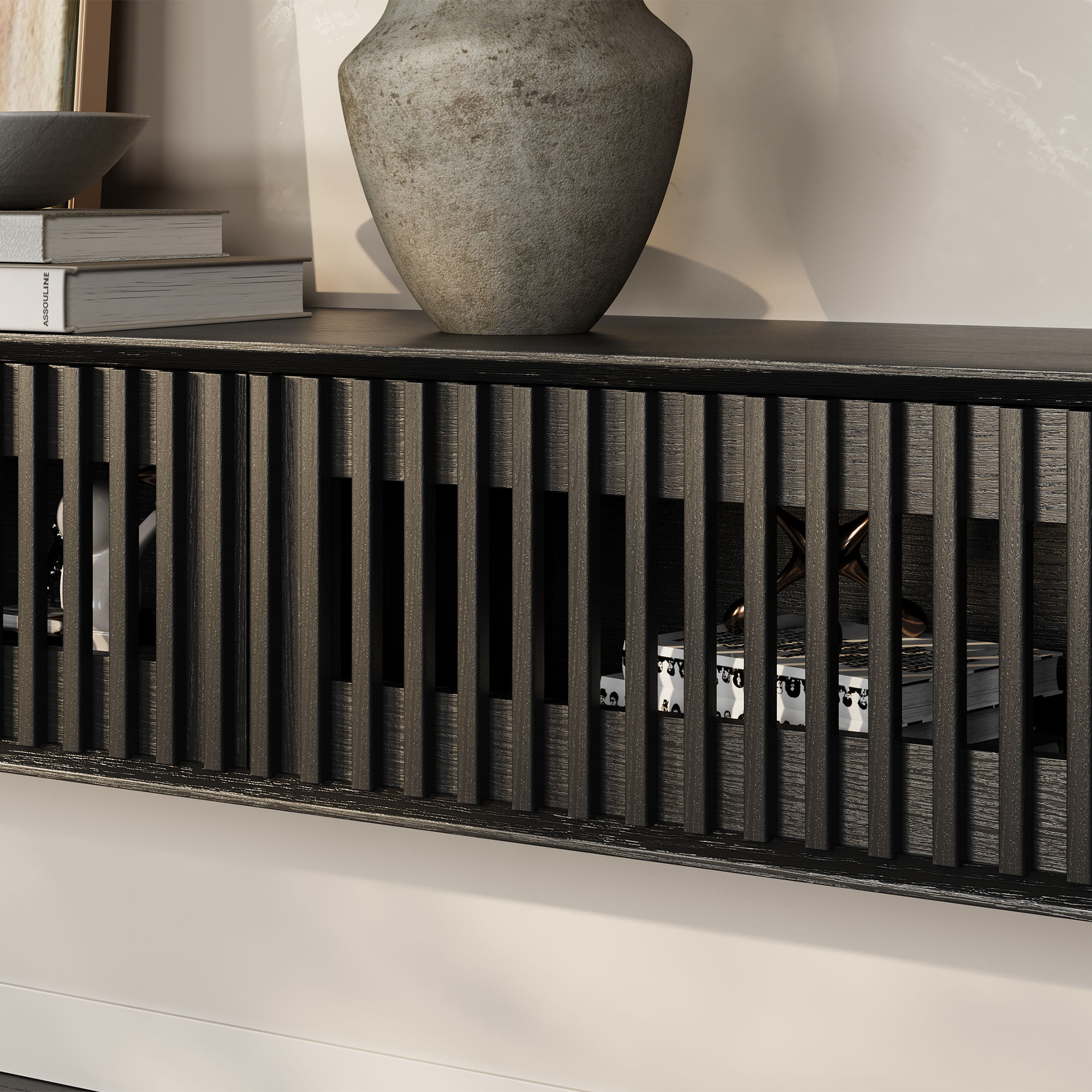 Black MDF TV Stands