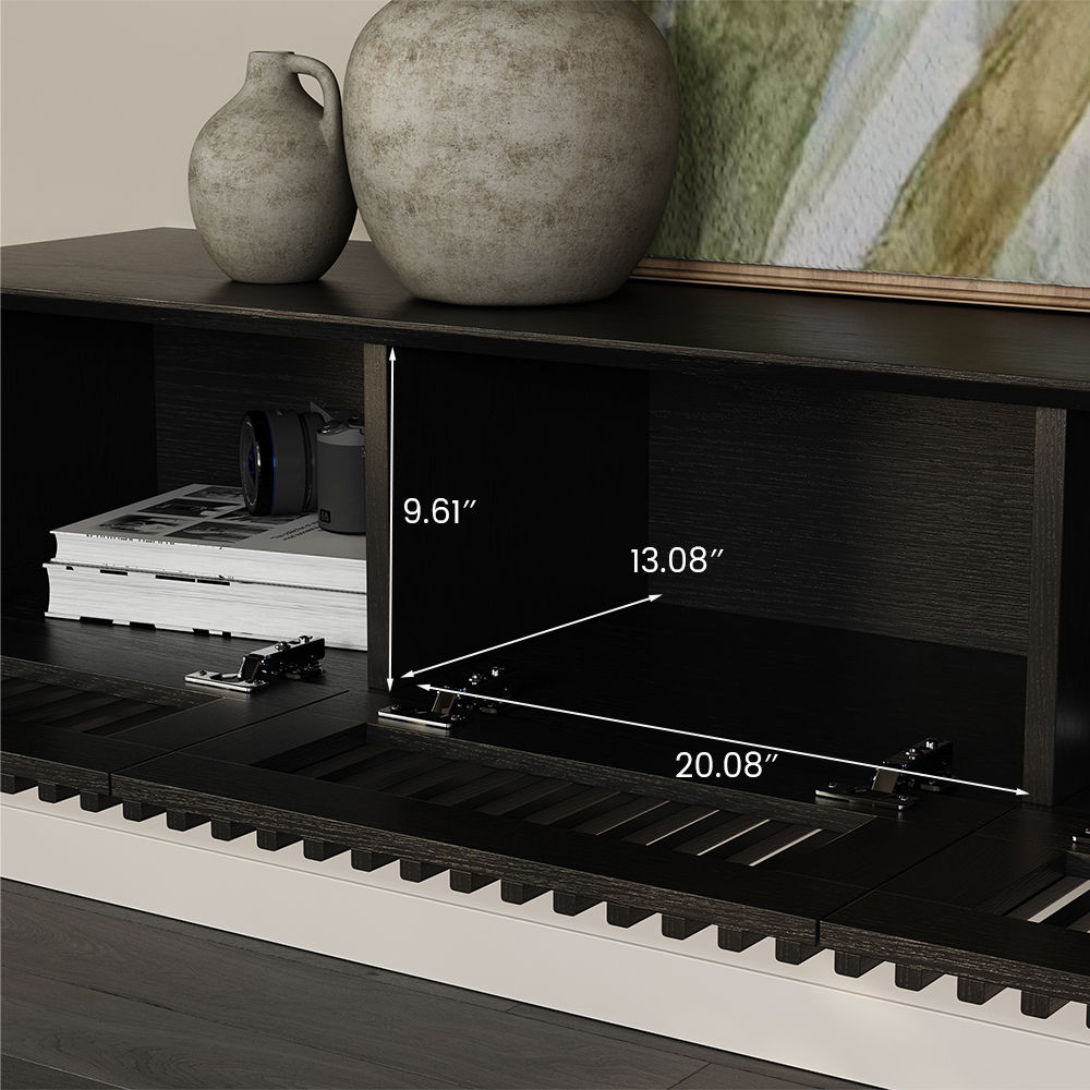 Black MDF TV Stands
