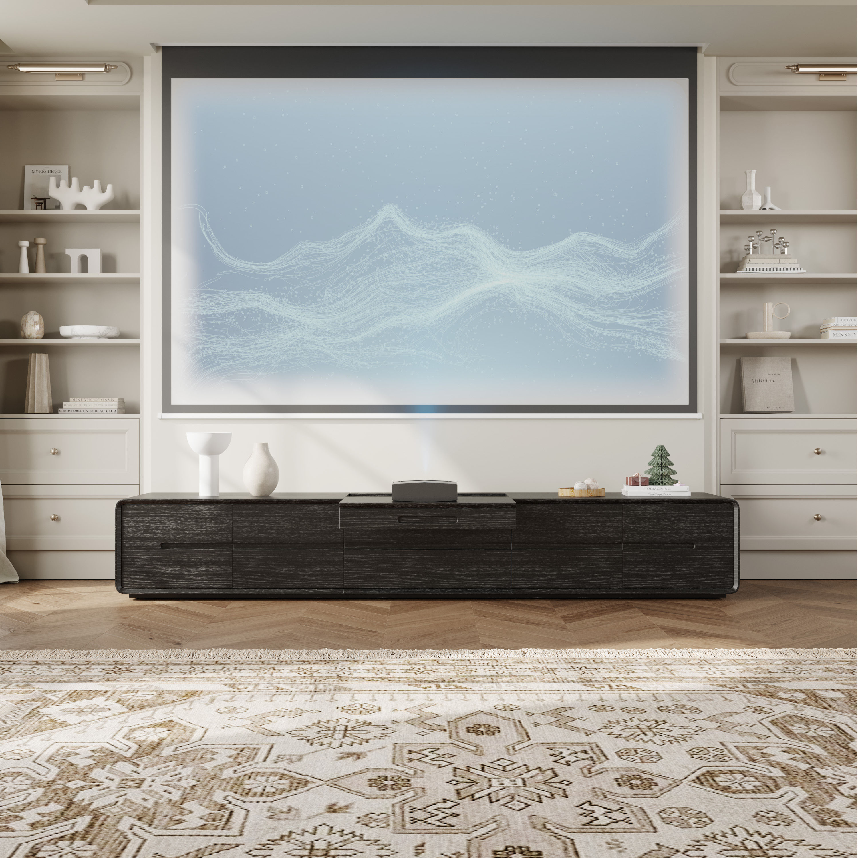 Black MDF TV Stands