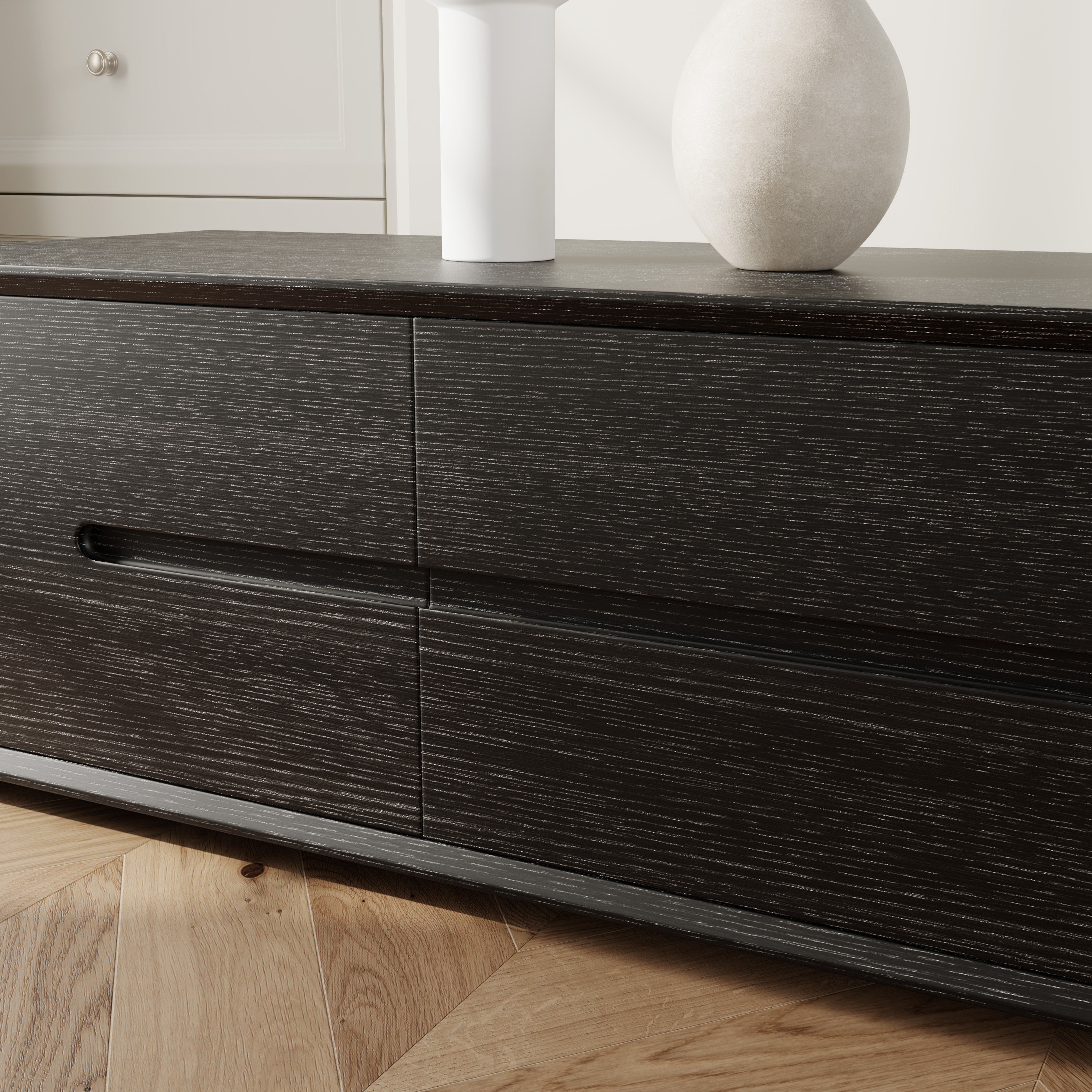 Black MDF TV Stands