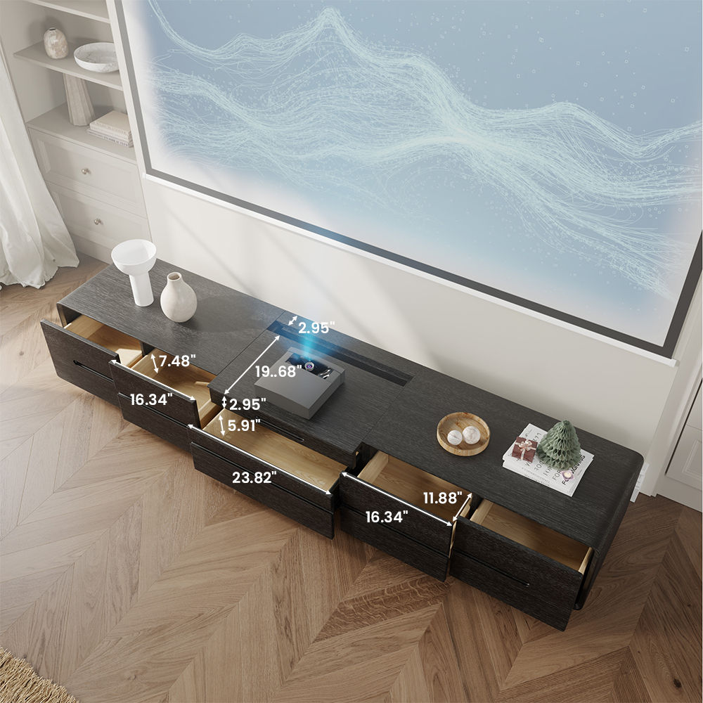 Black MDF TV Stands