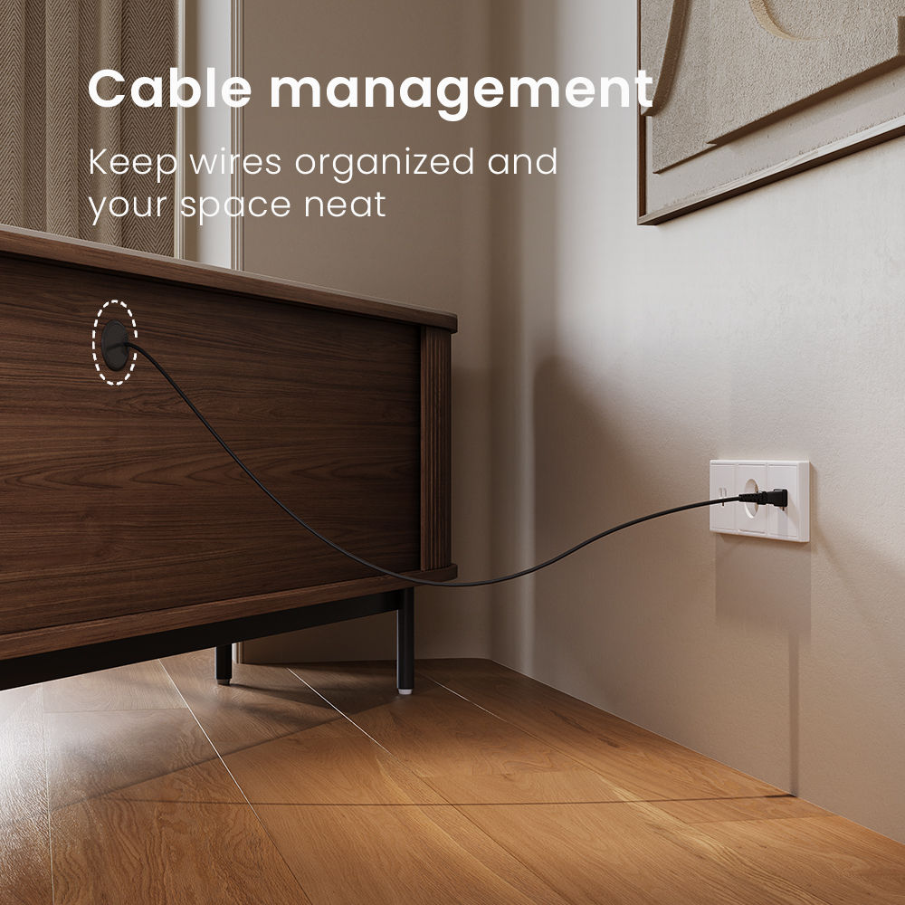 Modern Walnut Color Plywood TV Stands