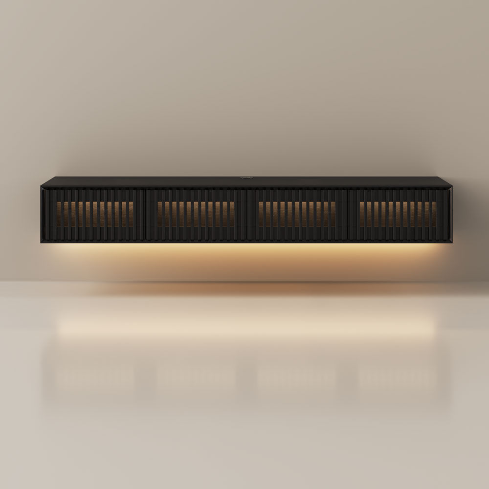 Modern Black MDF TV Stands