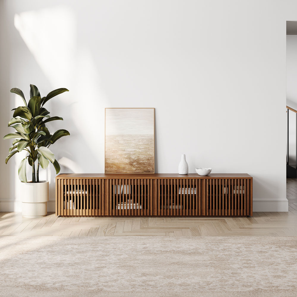 Dark Wood MDF TV Stands
