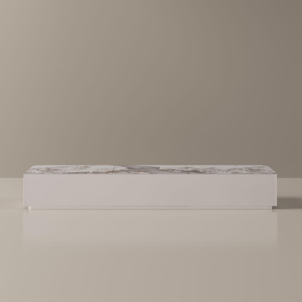 For Projector Pandora & White Sintered Stone TV Stands