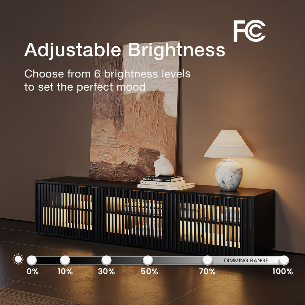 Modern Black MDF TV Stands