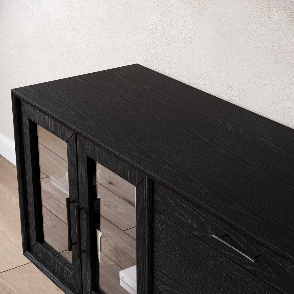 Black MDF TV Stands