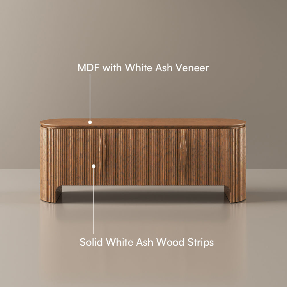 Silva Walnut Color MDF TV Stands