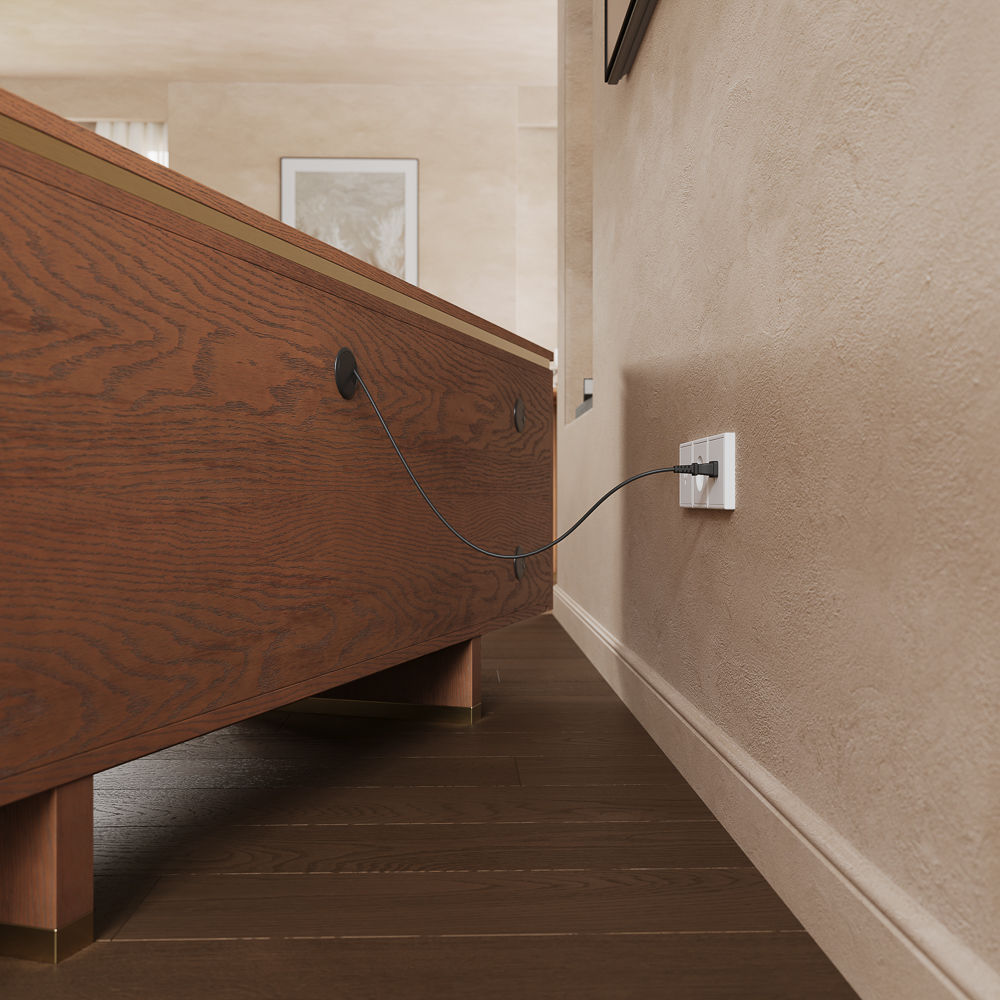 Silva Walnut Color Plywood TV Stands