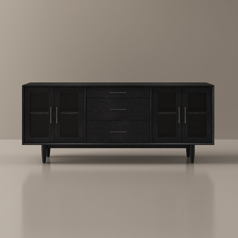 Black MDF TV Stands