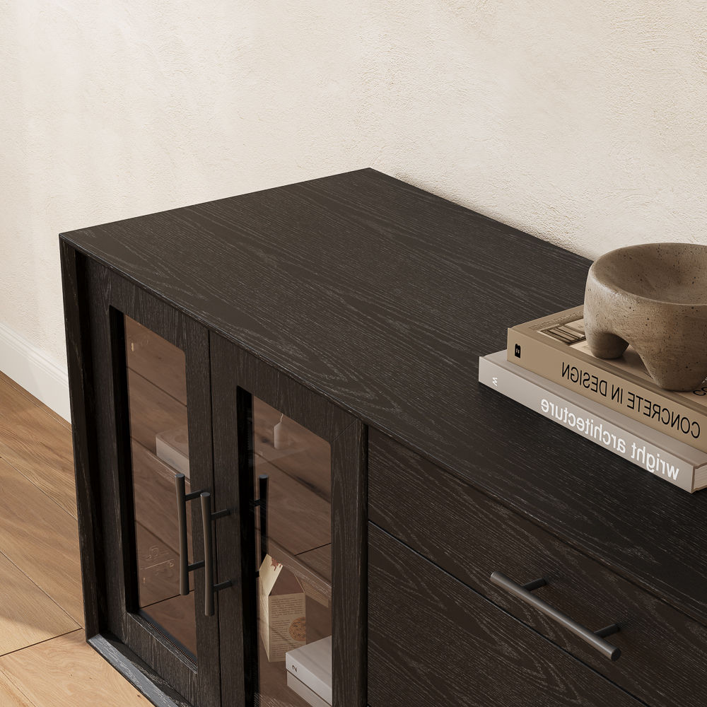 Black MDF TV Stands