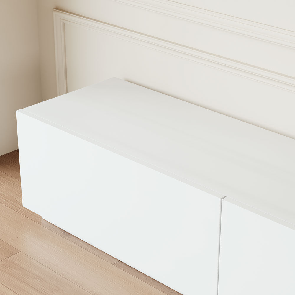 Perfect for 120 Inch TV White MDF TV Stands