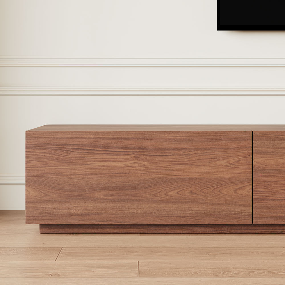Living Room Dark Wood MDF TV Stands