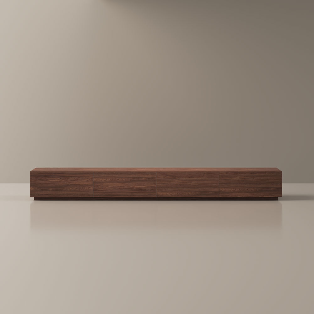 Wood Dark Wood MDF TV Stands