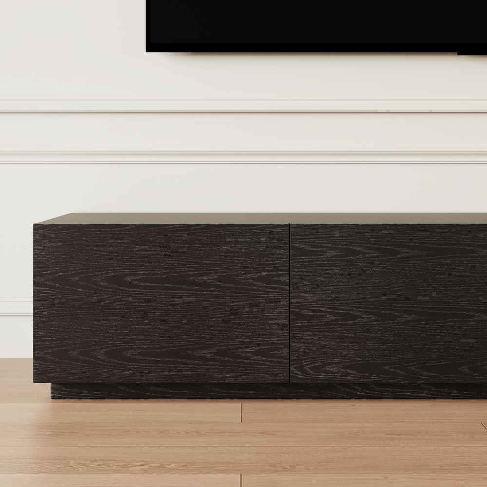 with Drawers Black MDF TV Stands