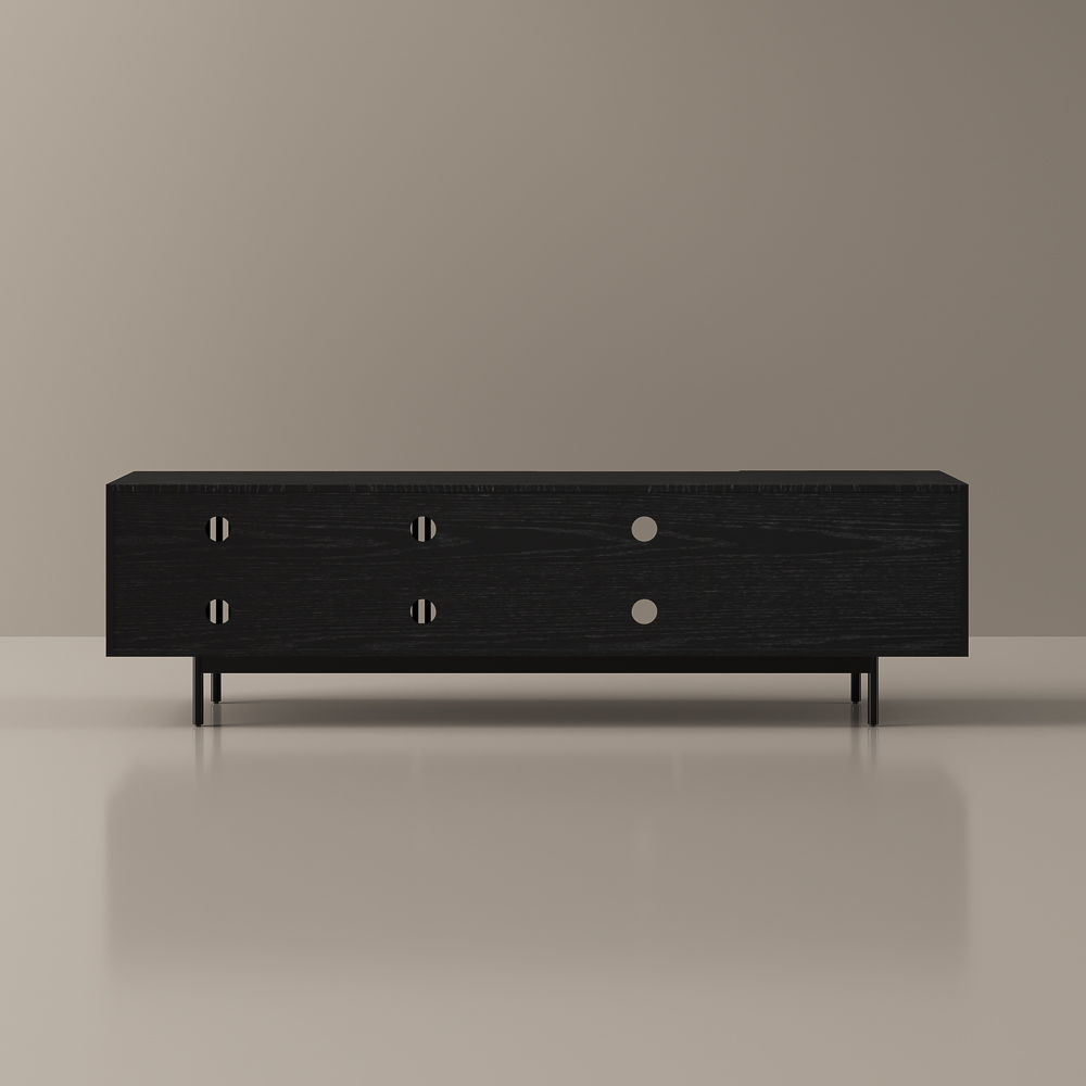 Wood Black Plywood TV Stands