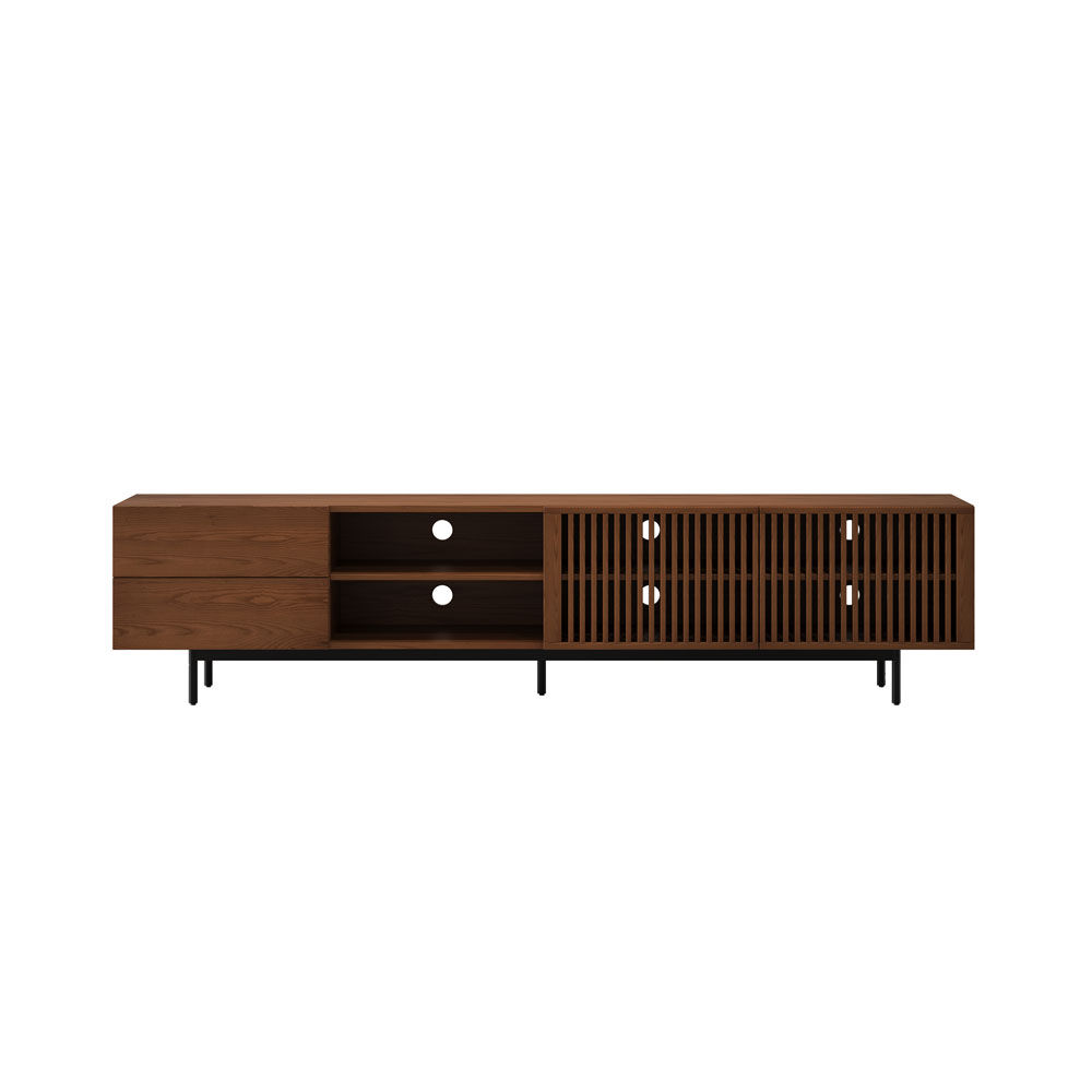 Wood Walnut Color Plywood TV Stands