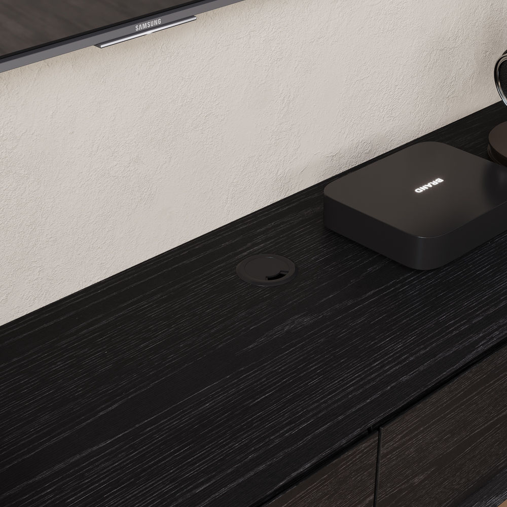 Black MDF TV Stands
