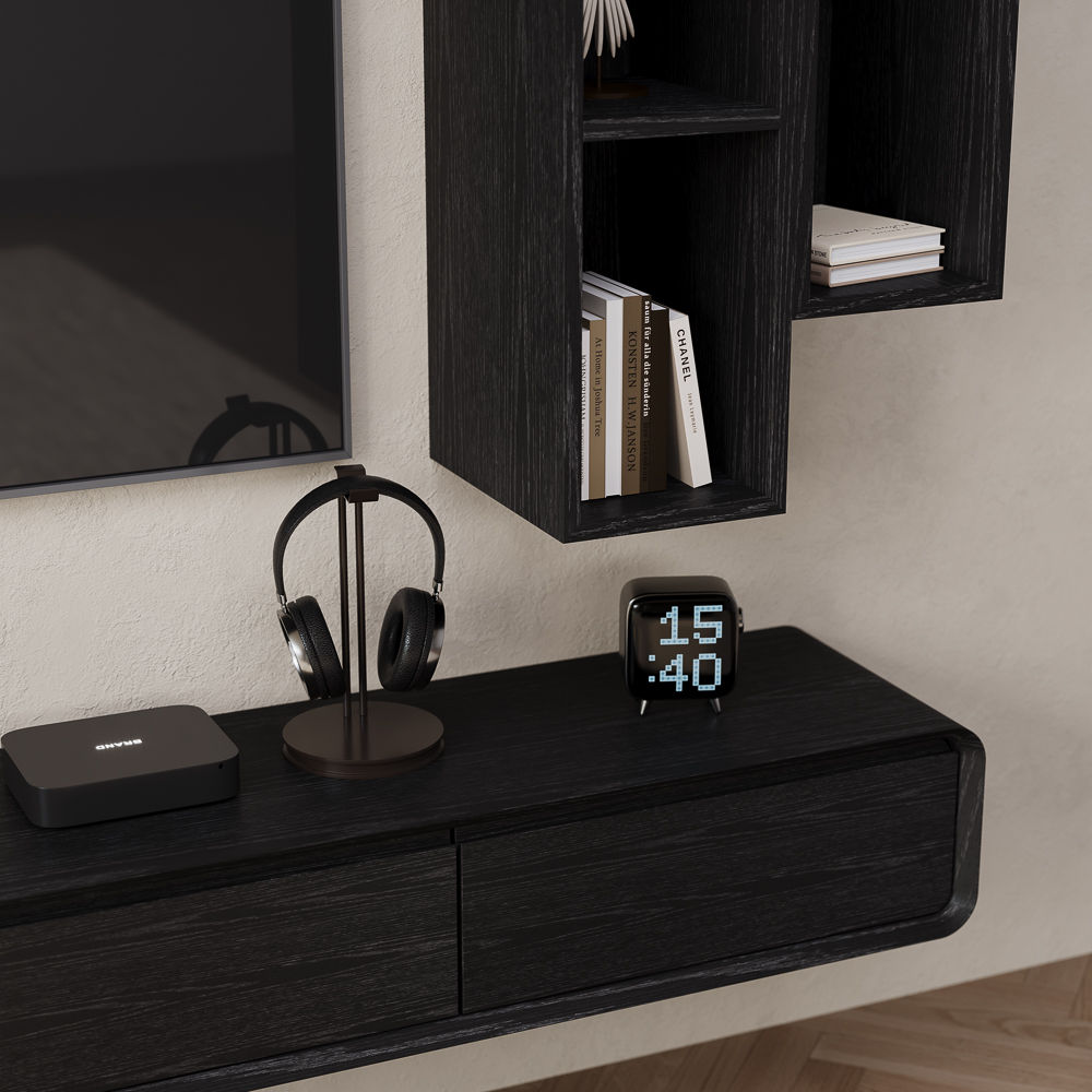 Black MDF TV Stands