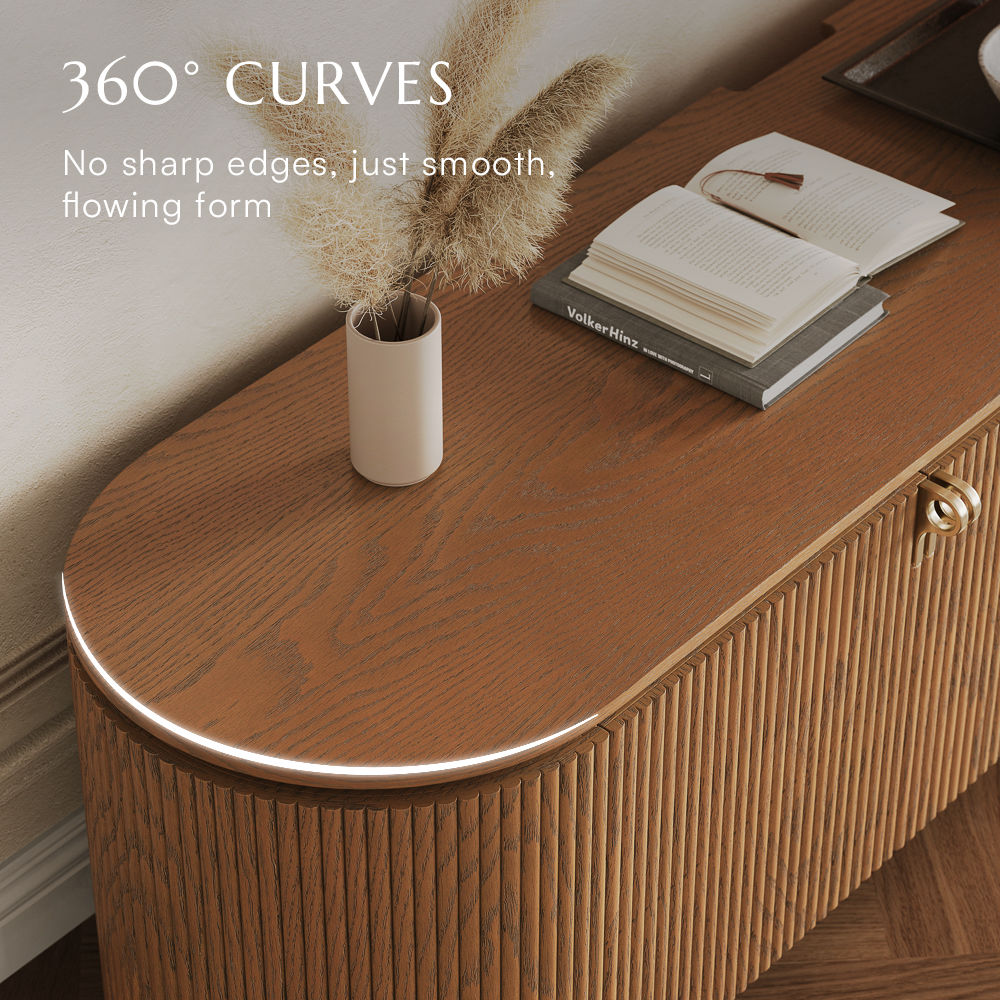 Silva Walnut Color Plywood TV Stands