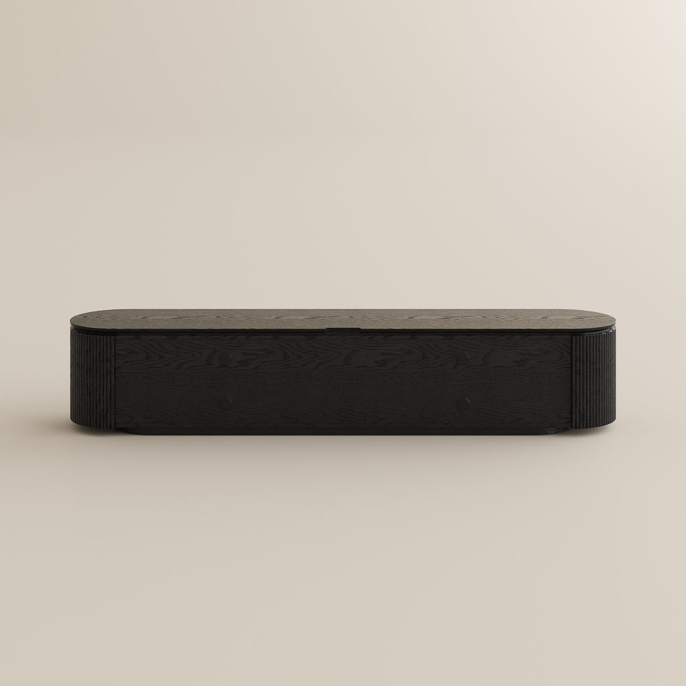 Wood Black Plywood TV Stands