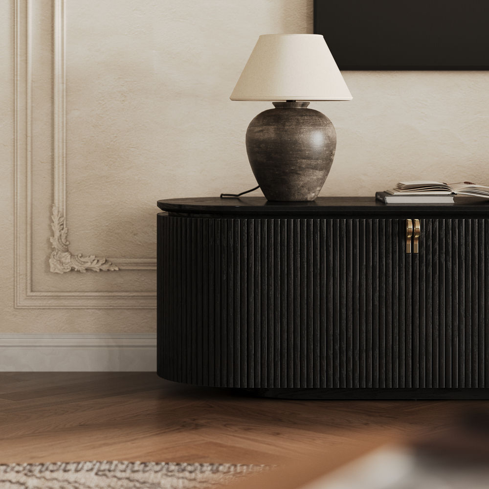 Silva Black Plywood TV Stands
