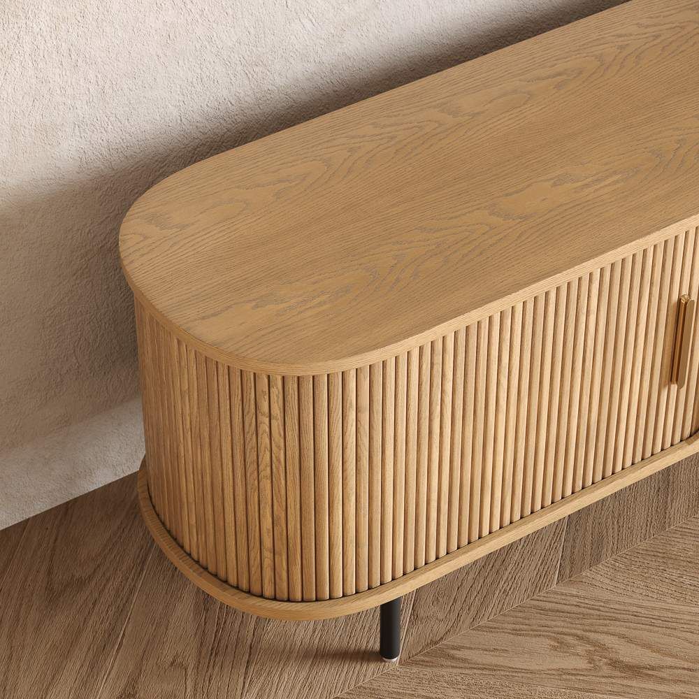 Modern Oak Plywood TV Stands