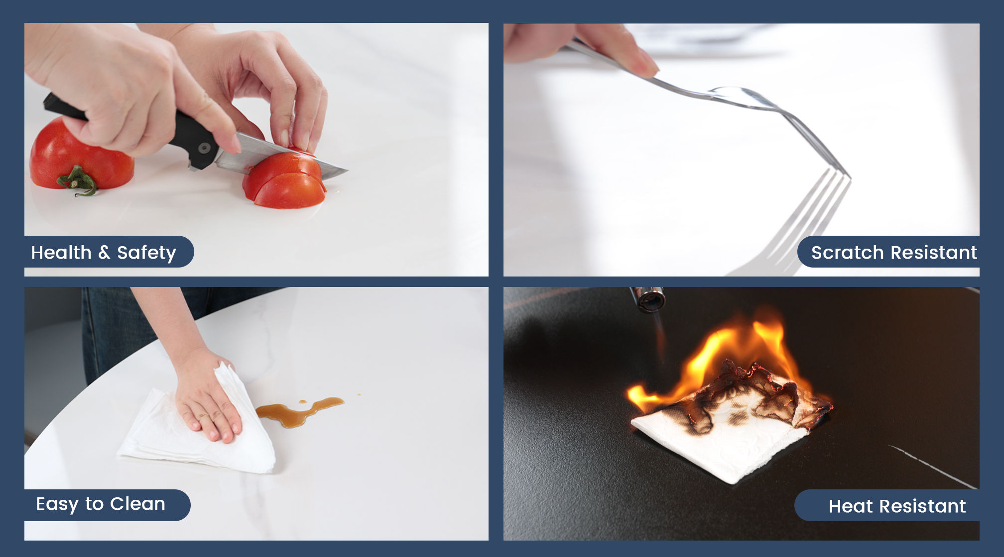 Eco-friendly Sintered Stone Tabletop