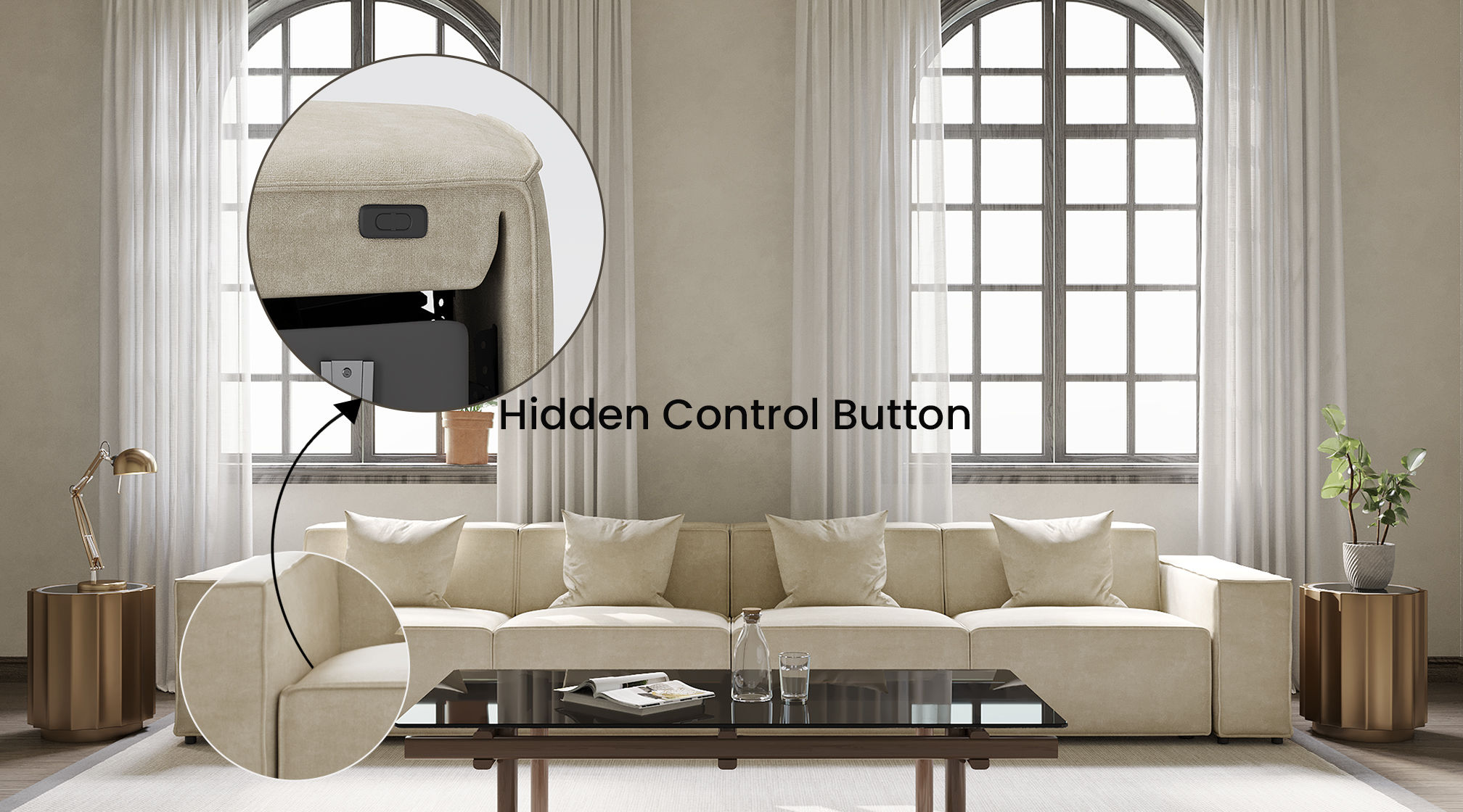 135° Power Recliner Seat