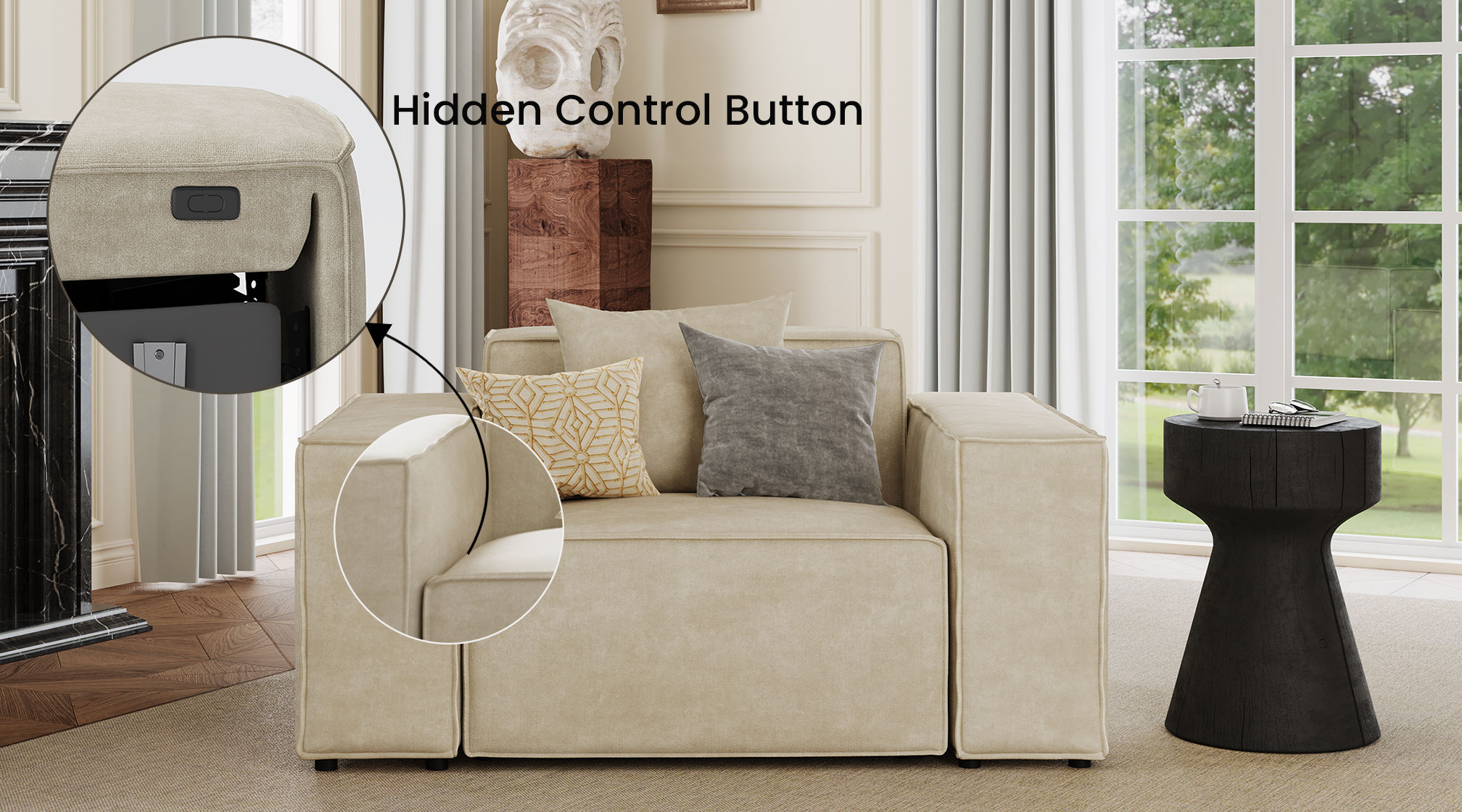 135° Power Recliner Seat