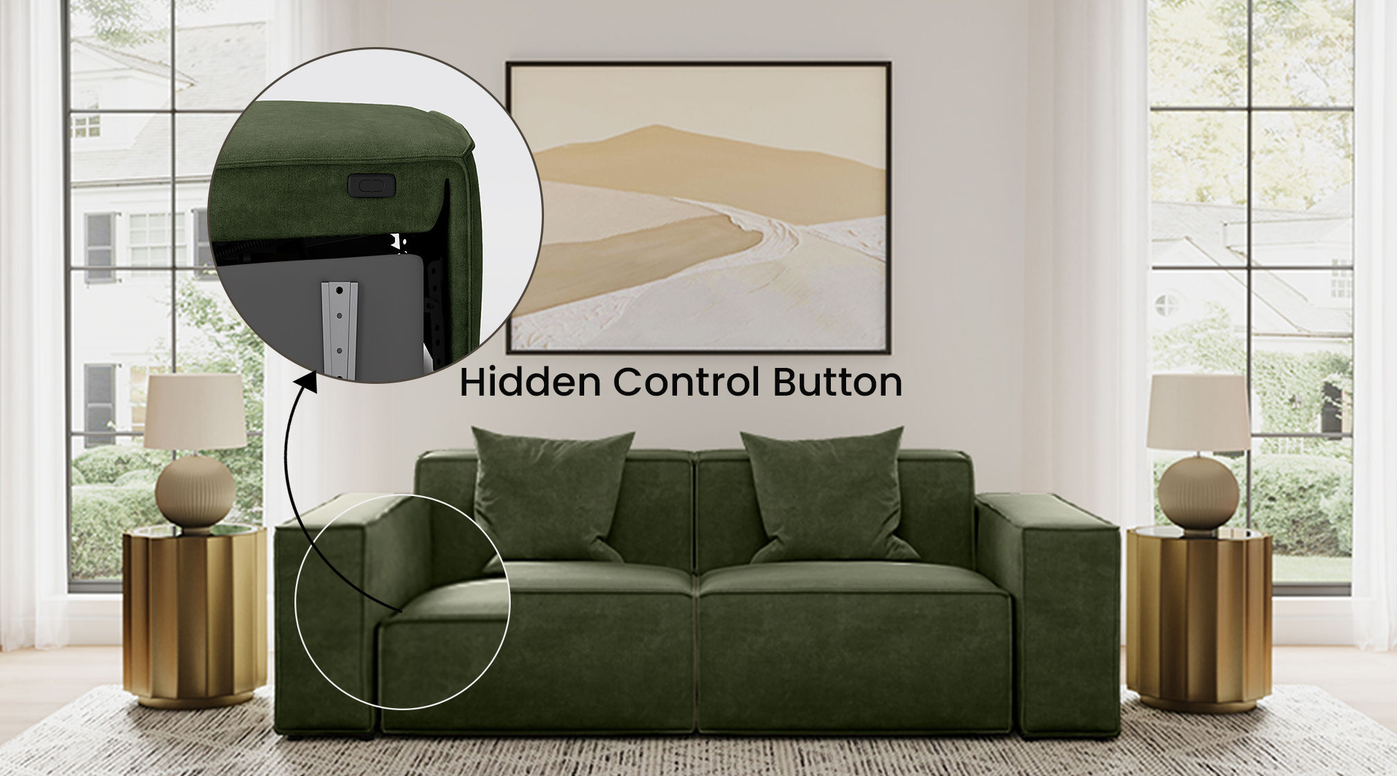 135° Power Recliner Seat