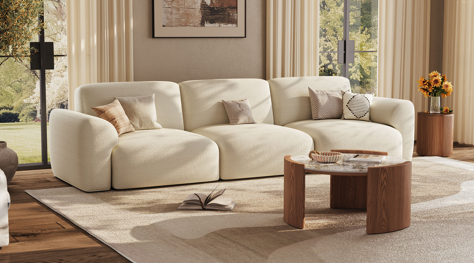 Elegant, Durable, Space-Saving Design