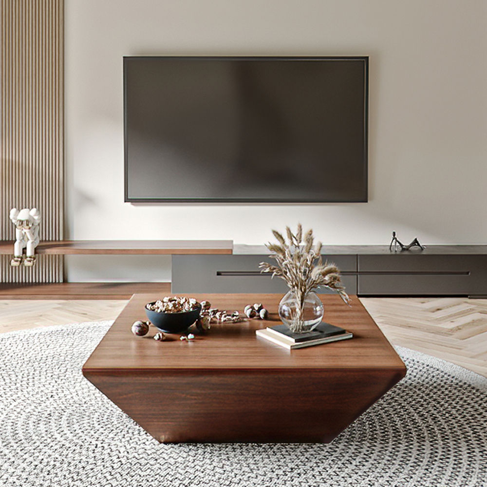 Marron  MDF Tables basses