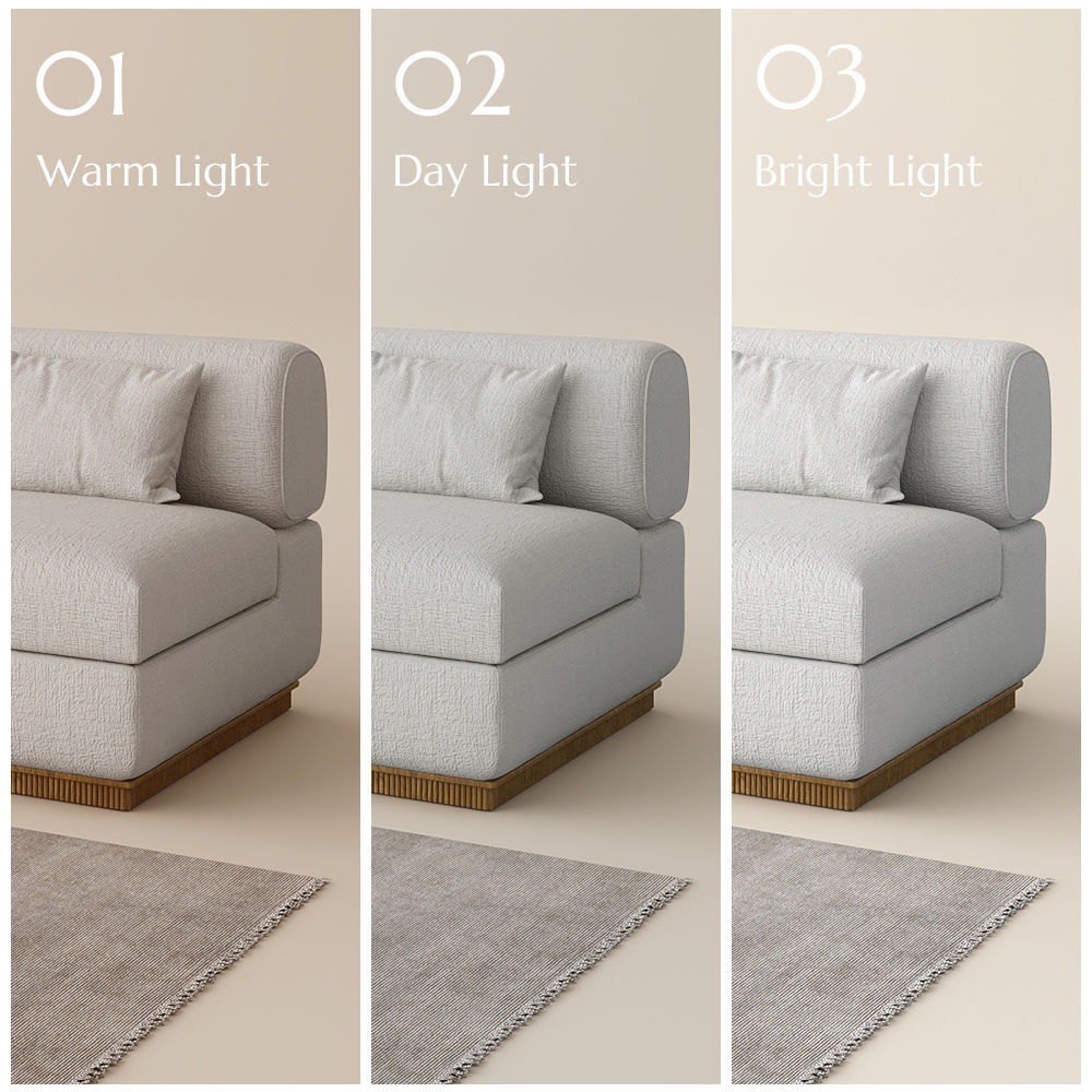 Partial Assembly Required Beige Chenille Modular Sofas