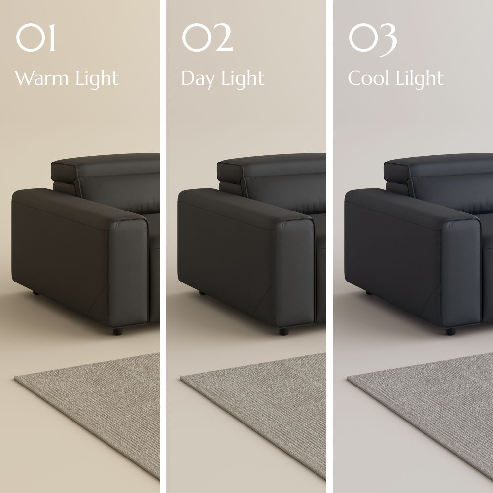 Power Reclining Sofas Black Eco-friendly Microfiber Leather Modular Sofas