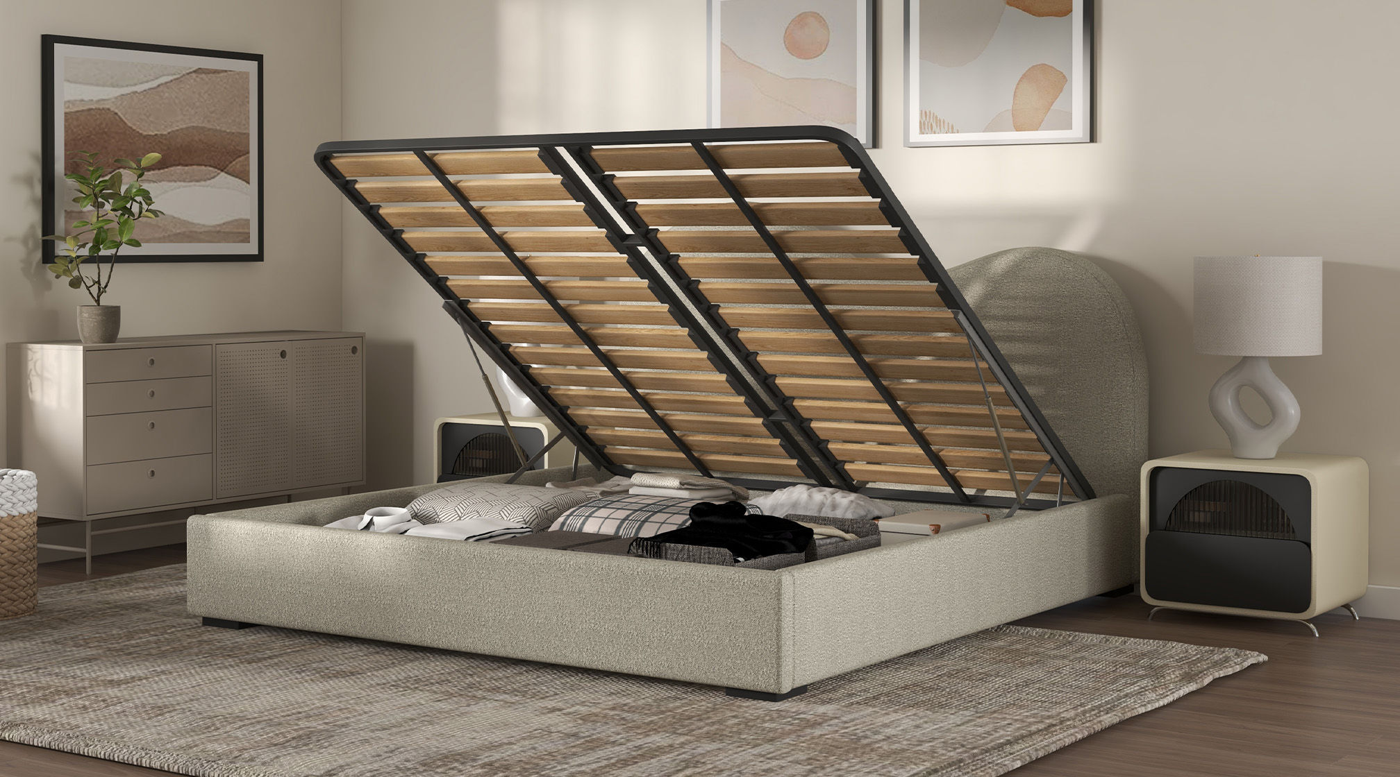 Spacious Storage Solution