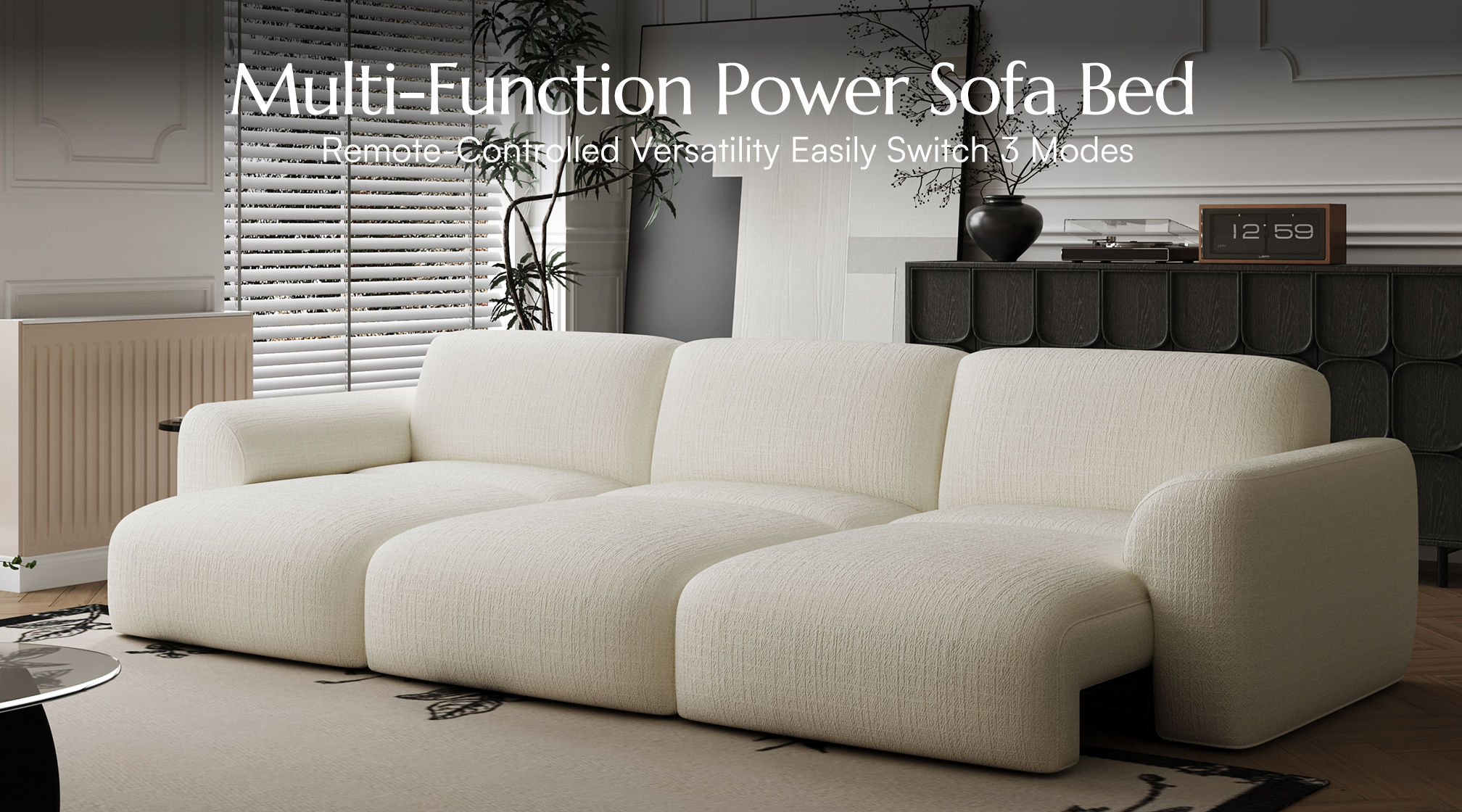 One Touch Comfort in Three Modes