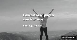 Los éxitos se pagan con fracasos