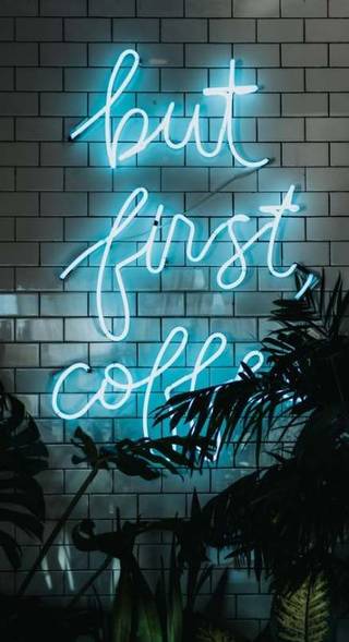 Fondo de pantalla: Wallpaper But first coffe