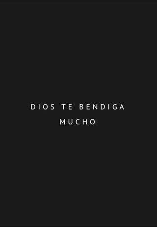Dios te bendiga mucho