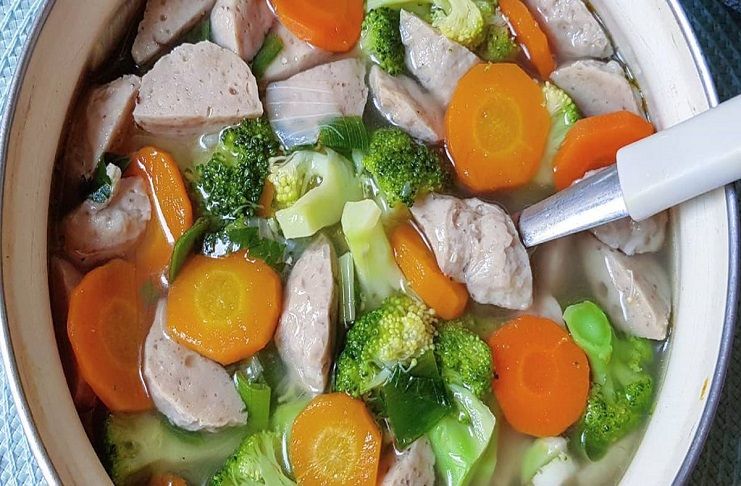 Resep Sup Brokoli Bakso, Menu Sehat dan Mengenyangkan