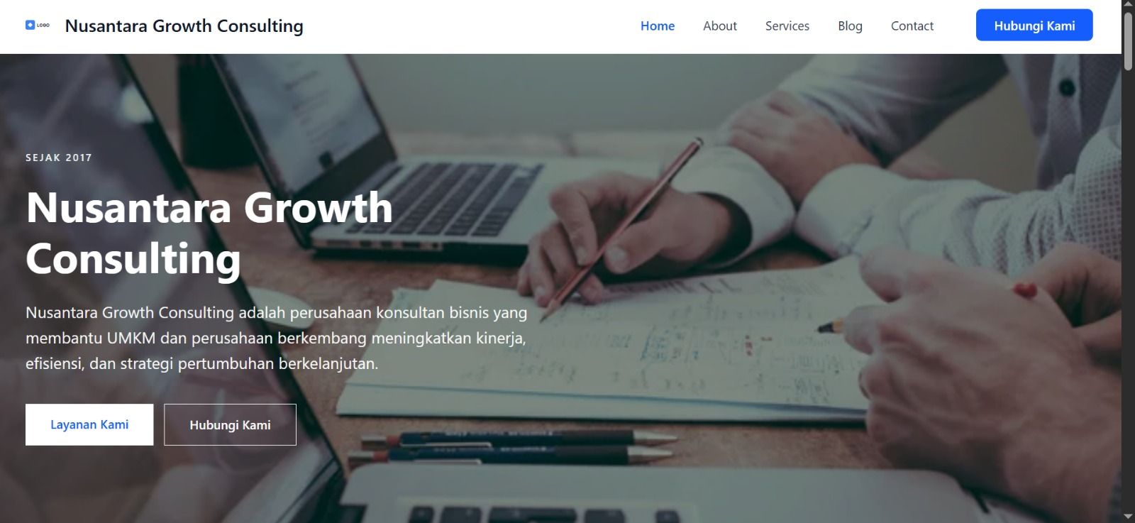 Website Company Profile & Profile Bisnis
