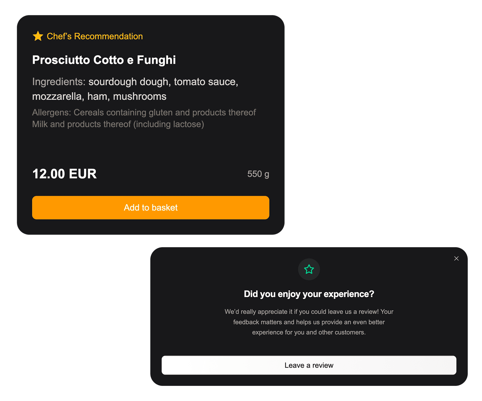Marketing tools showing automated Google Reviews