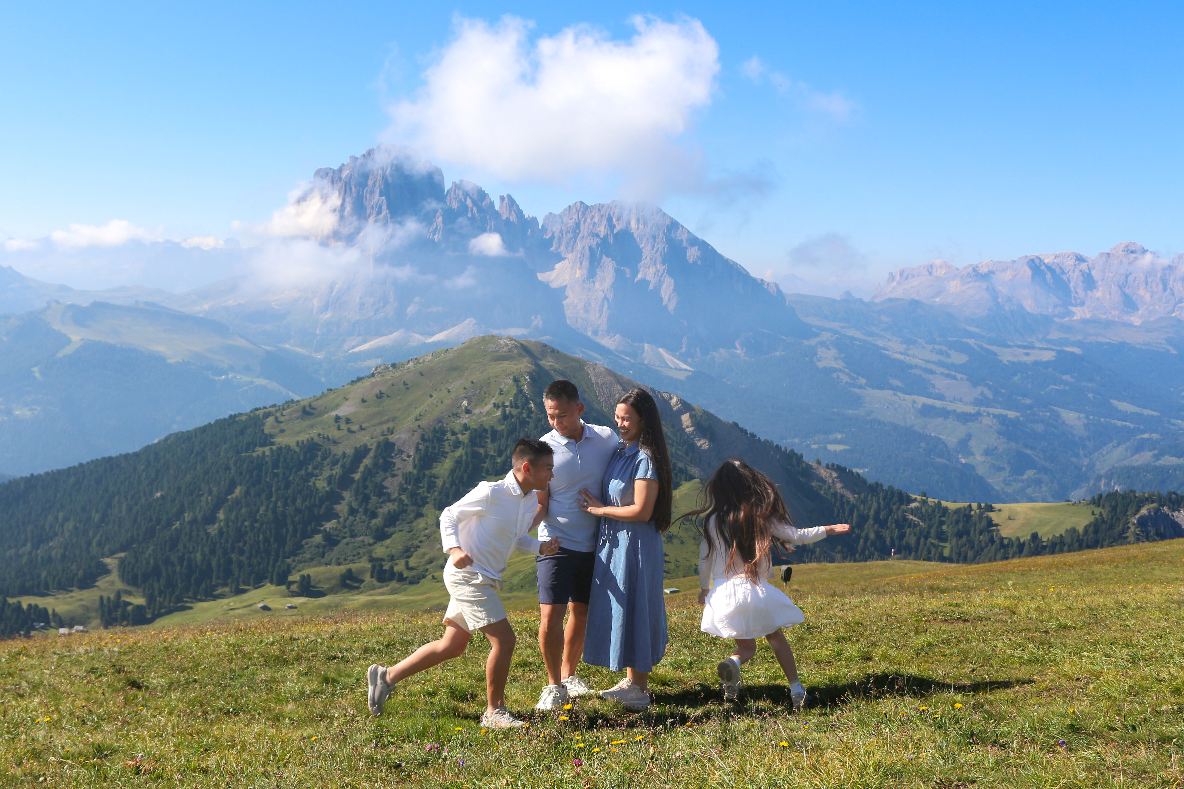 Candid mountain portraits