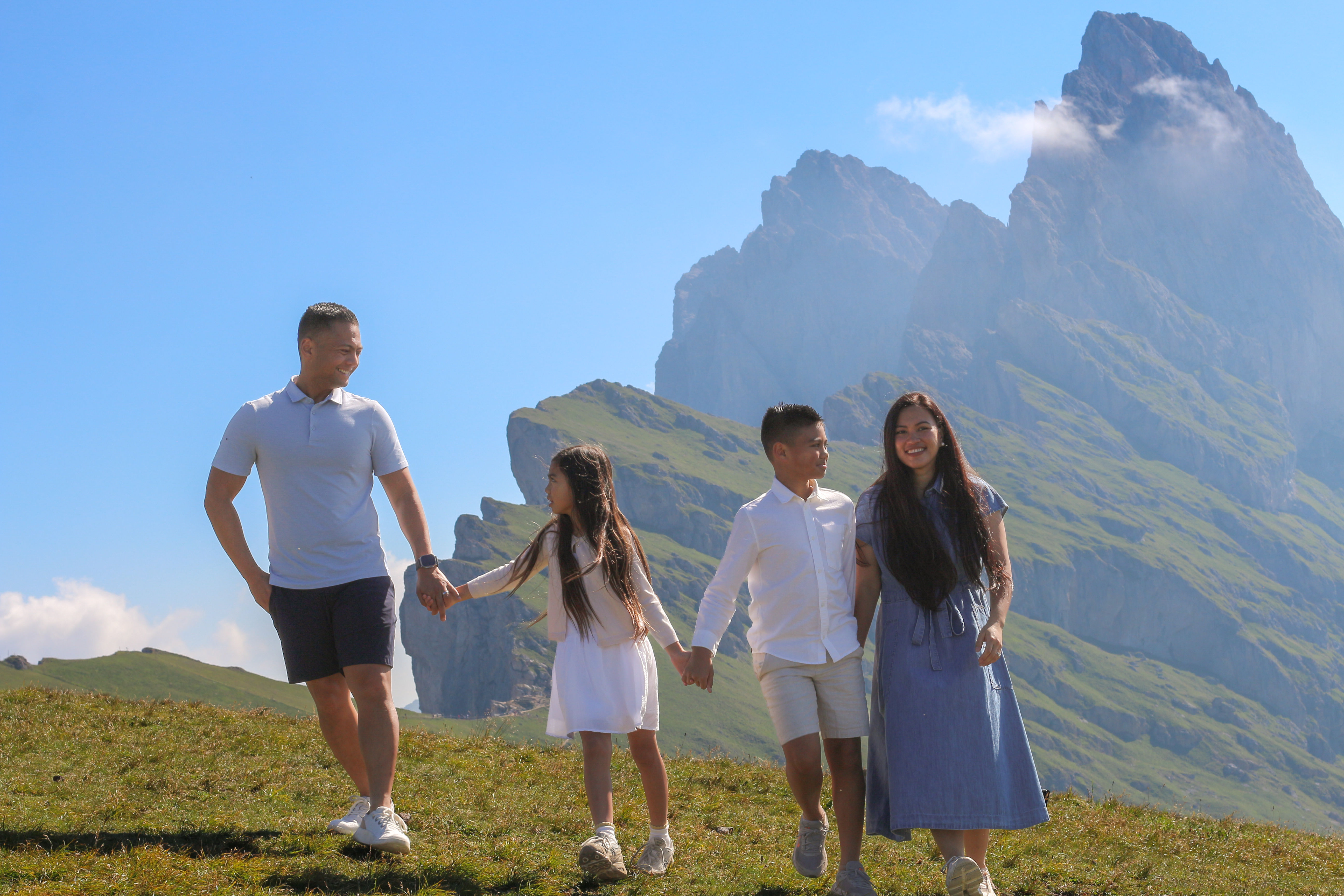 Candid mountain portraits
