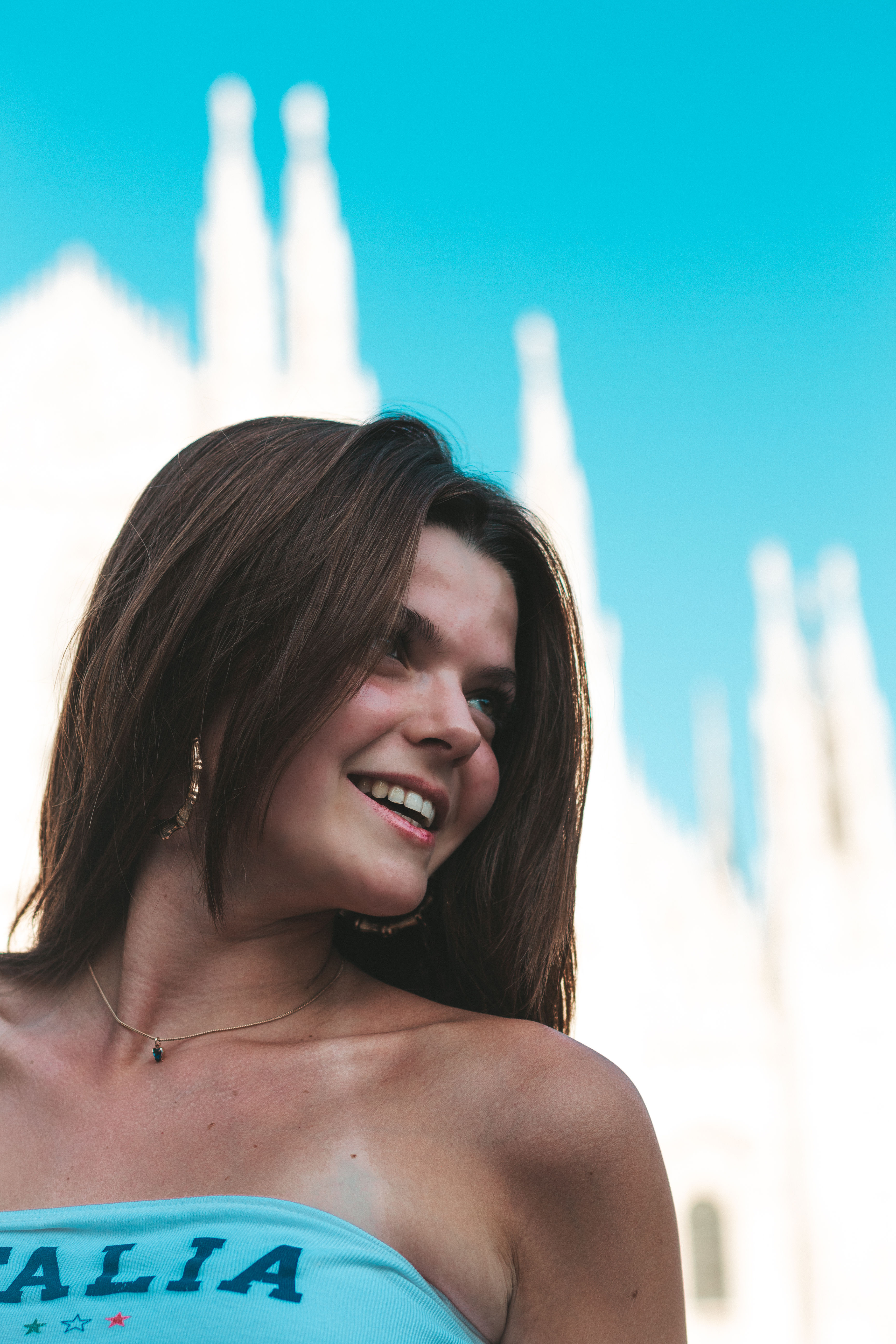 Candid portraits in Milan