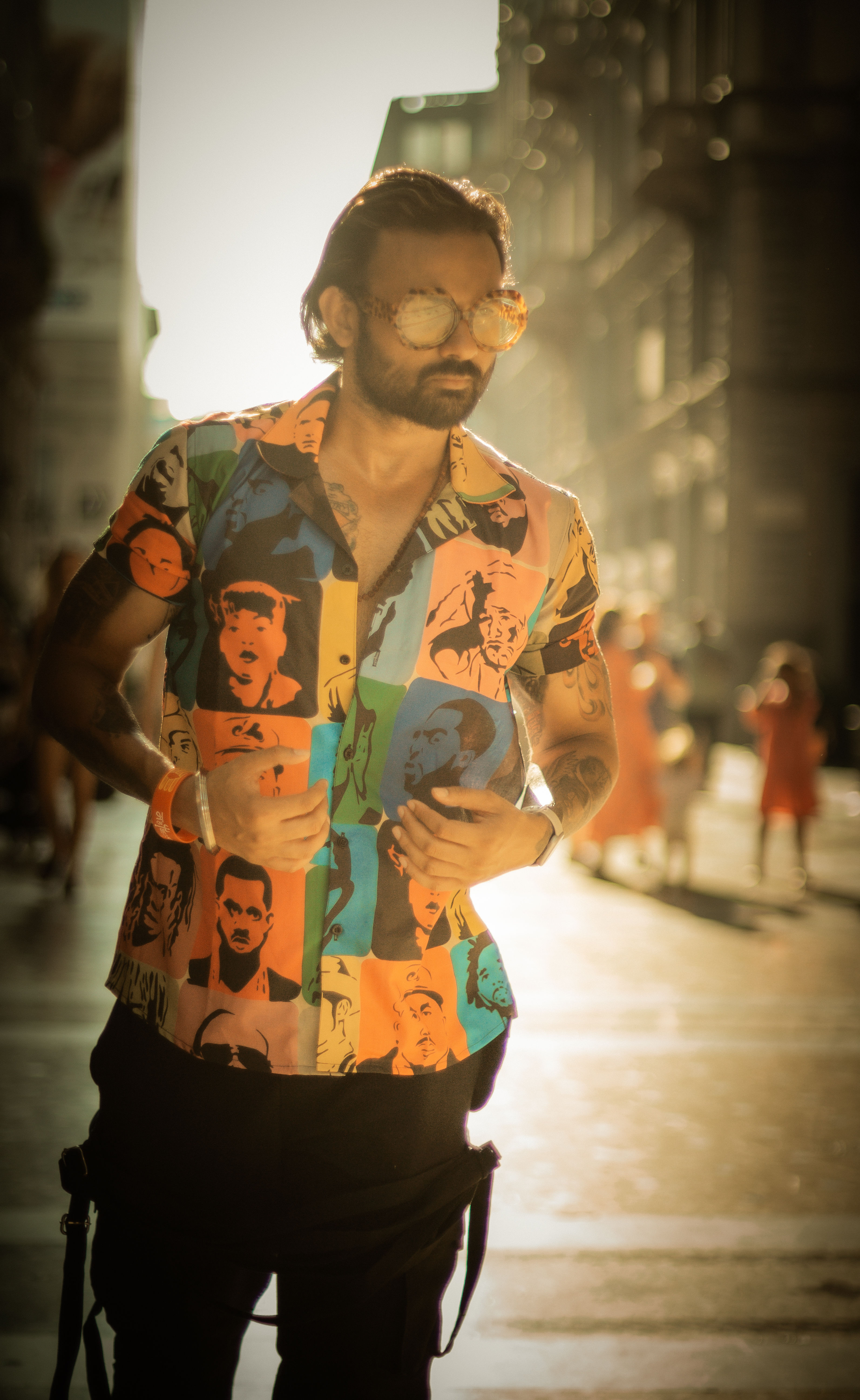 Candid portraits in Milan