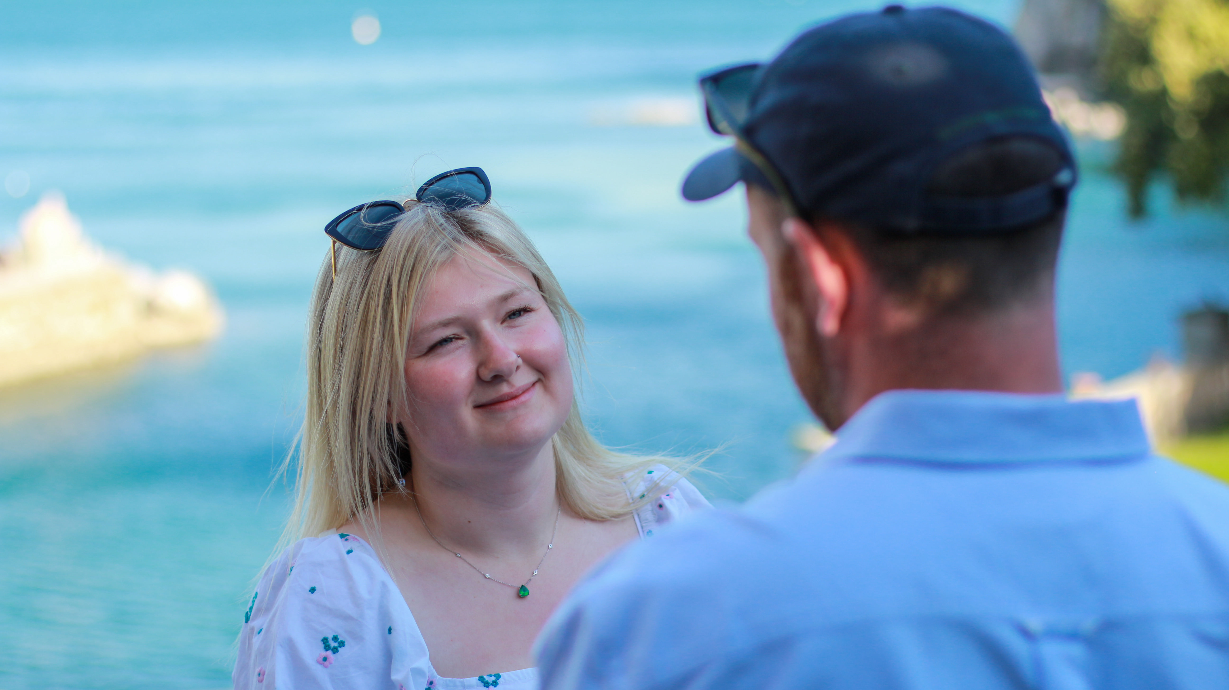 Candid portraits by the sea
