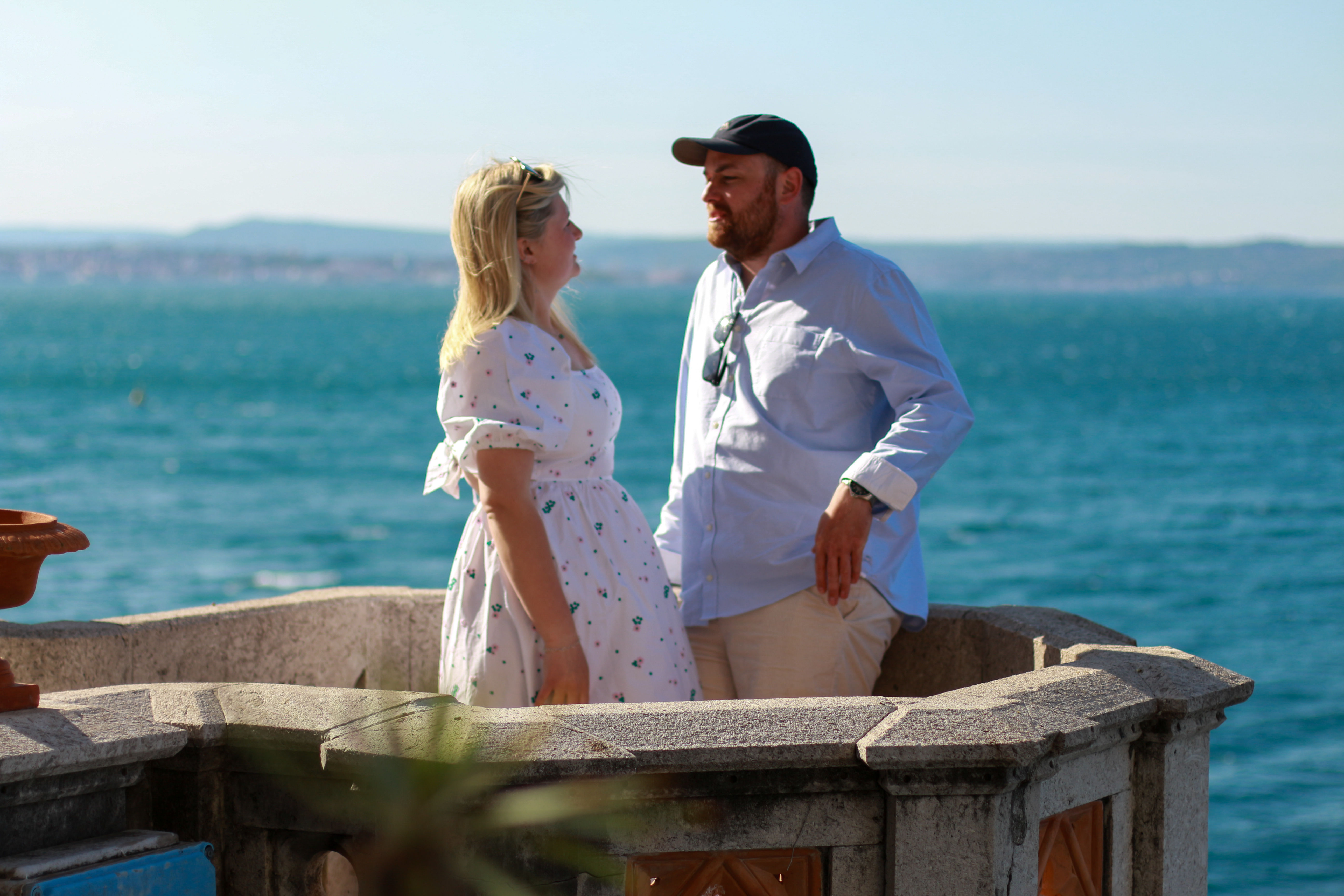 Candid portraits by the sea
